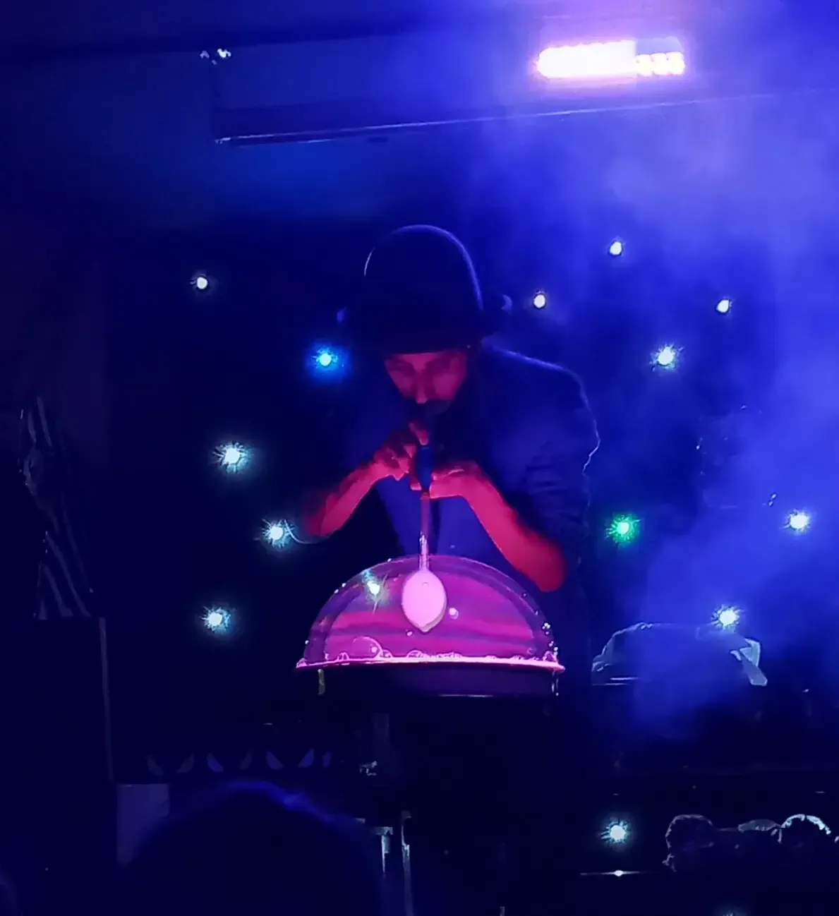 Momento de magia en escena